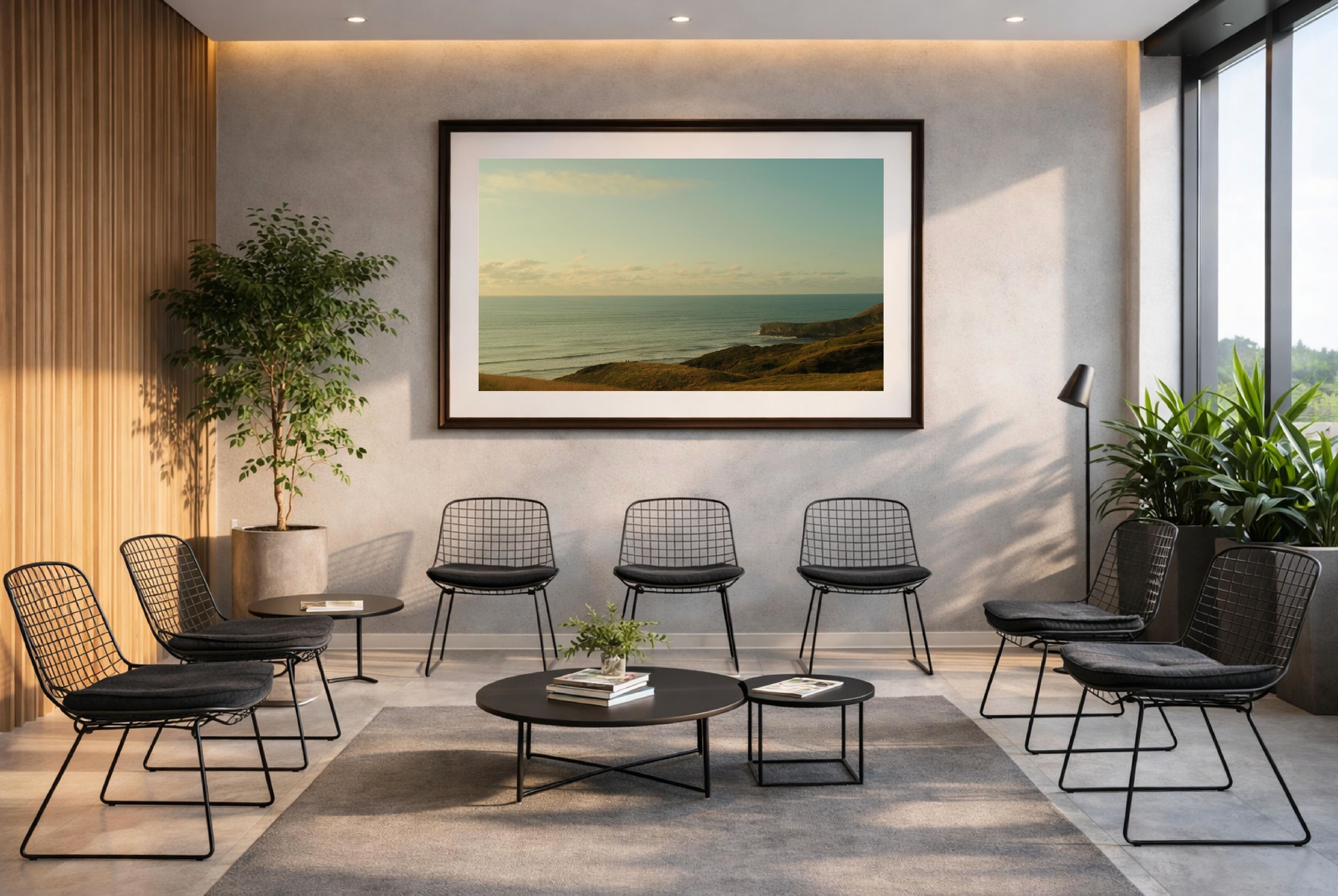 Salle d'attente contemporaine